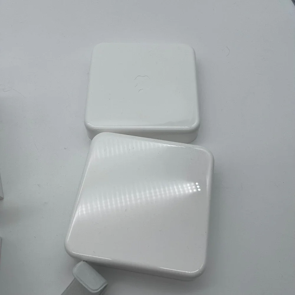 Apple Watch Series 2 38mm Stainless Steel Case White Sport Band Empty Box and Ca